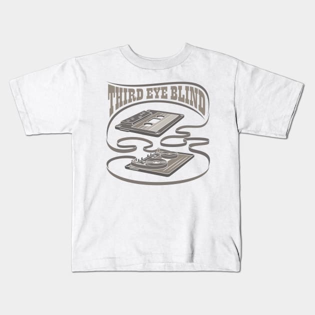 Third Eye Blind Exposed Cassette Kids T-Shirt by Vector Empire